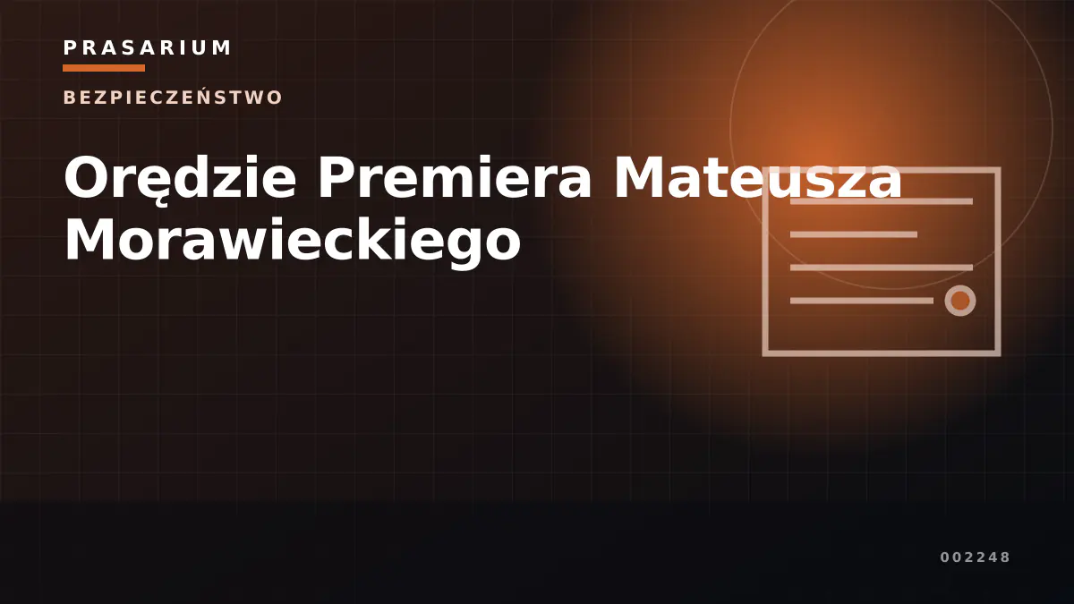 Orędzie Premiera Mateusza Morawieckiego