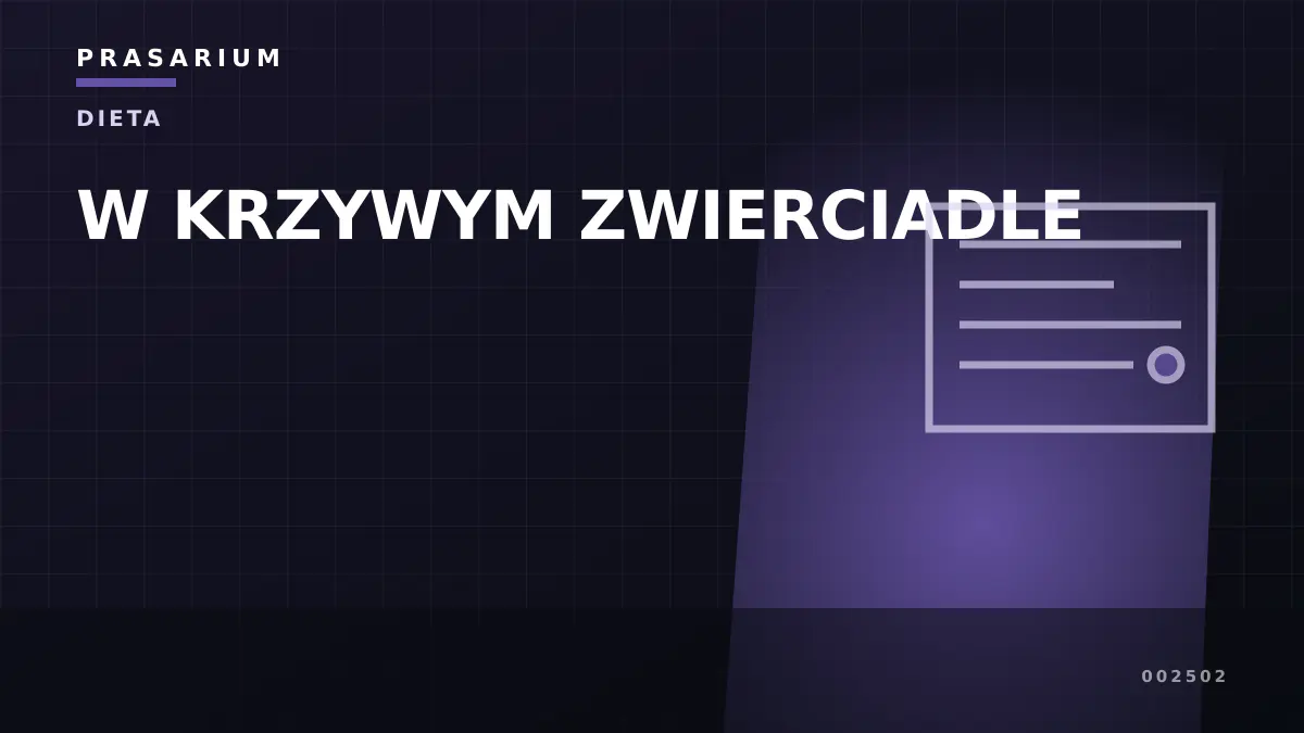 W KRZYWYM ZWIERCIADLE