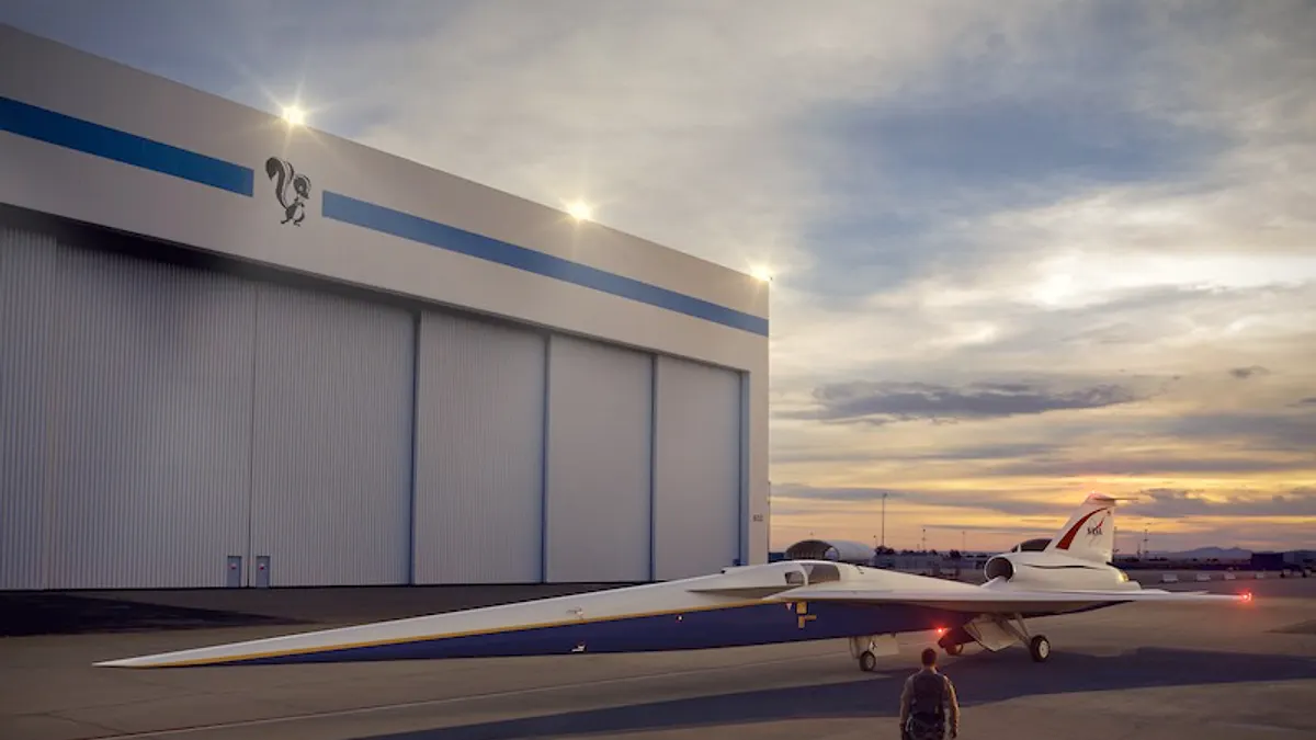 NASA – Lockheed Martin – Samolot naddźwiękowy cichszy niż kiedykolwiek (WIDEO)