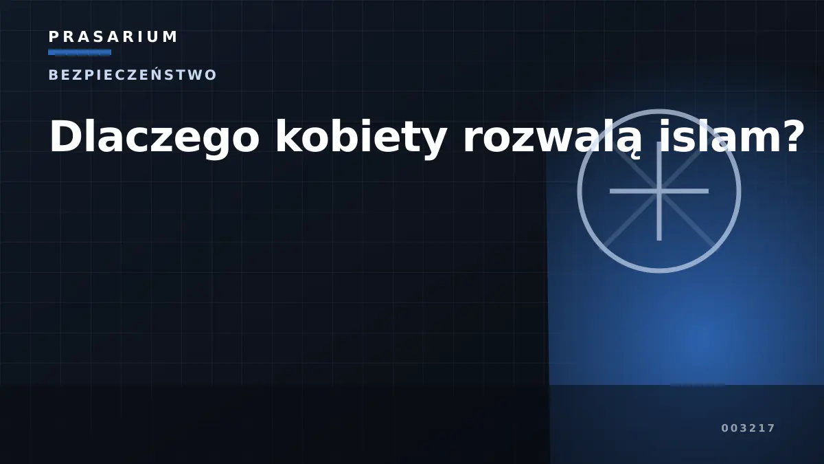 Dlaczego kobiety rozwalą islam?