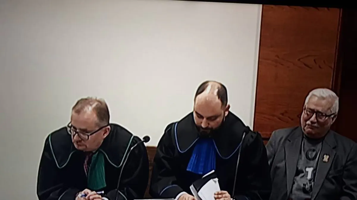 Pierwsza część procesu przeciwko Lechowi Wałęsie za nami