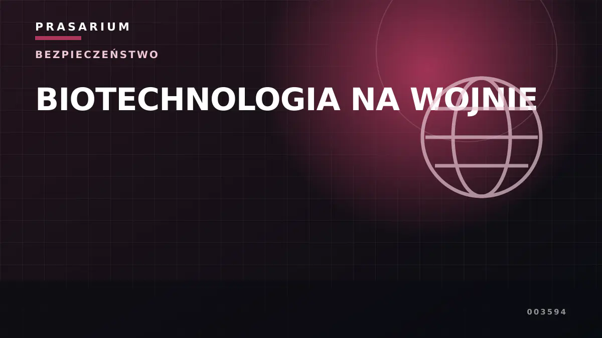 BIOTECHNOLOGIA NA WOJNIE
