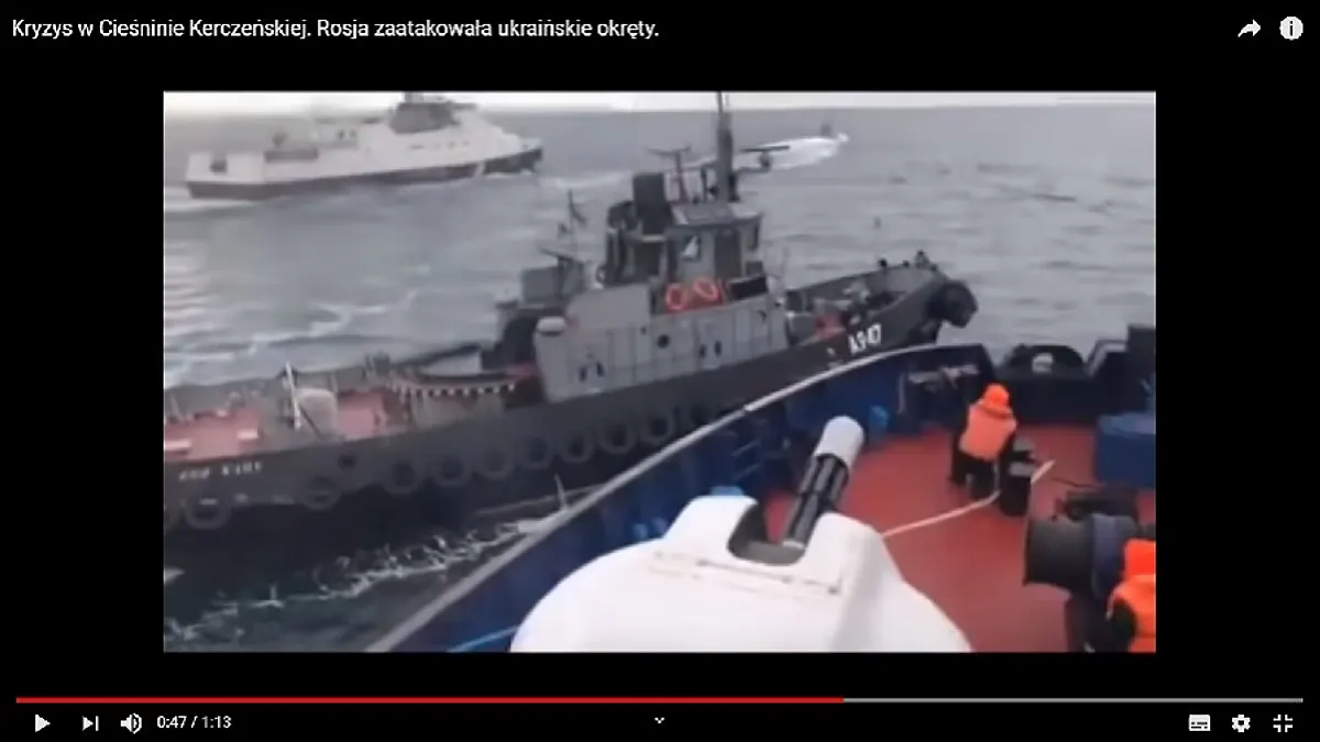 Ukraina wprowadza stan wojenny po incydencie na Morzu Azowskim
