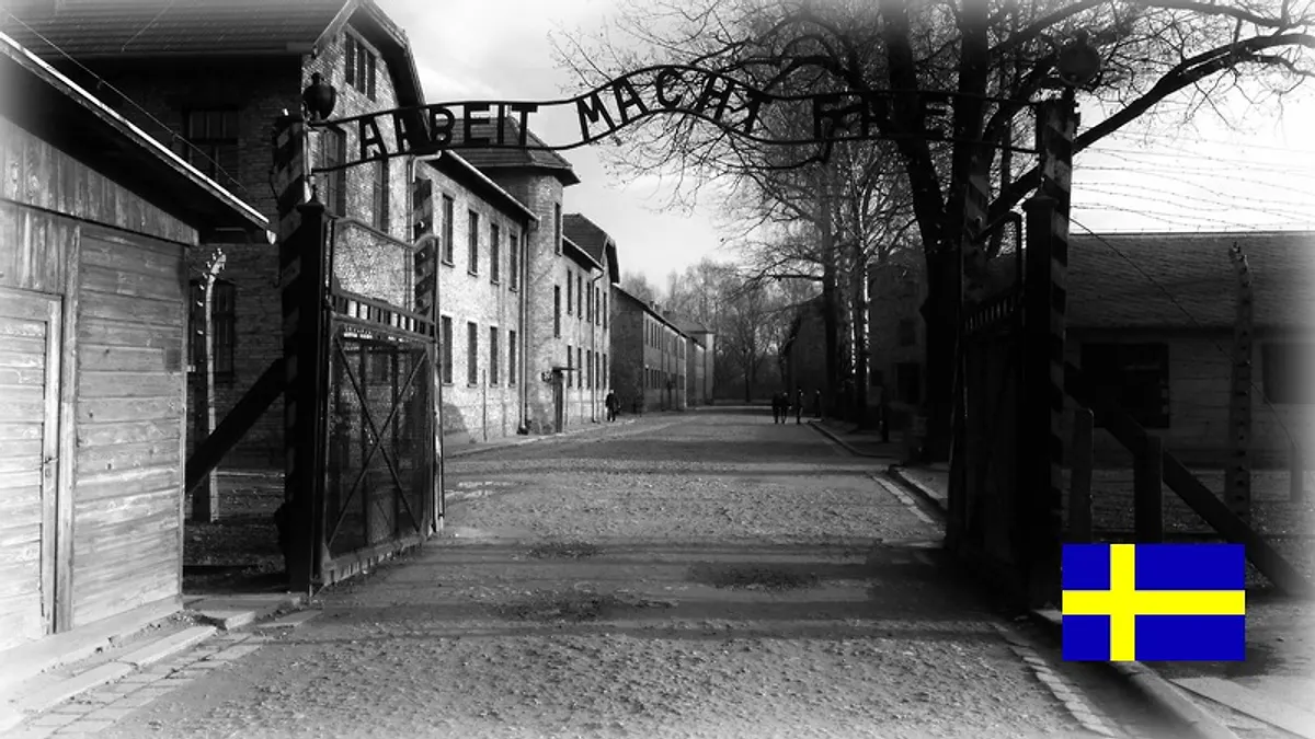 Ile jest warty szwedzki doktorat? W tle Auschwitz-Birkenau (Archiwum)