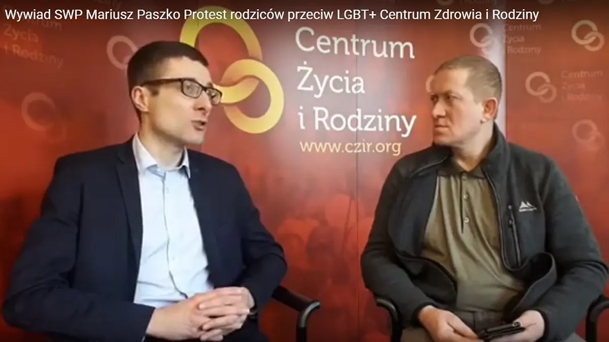 Wywiad SWP – Protest rodziców Warszawa 18.03.2019 godz. 16.00 (WIDEO)
