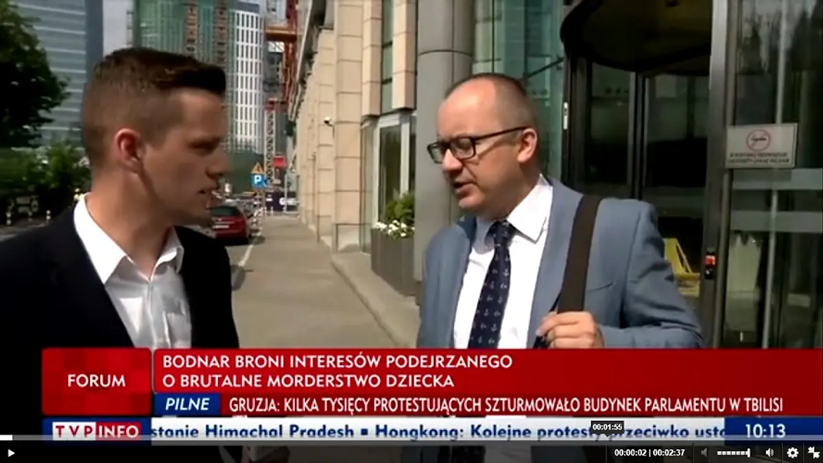 Bodnar broni przestępców a jego syn napada z nożem i wymusza pieniądze (Archiwum)