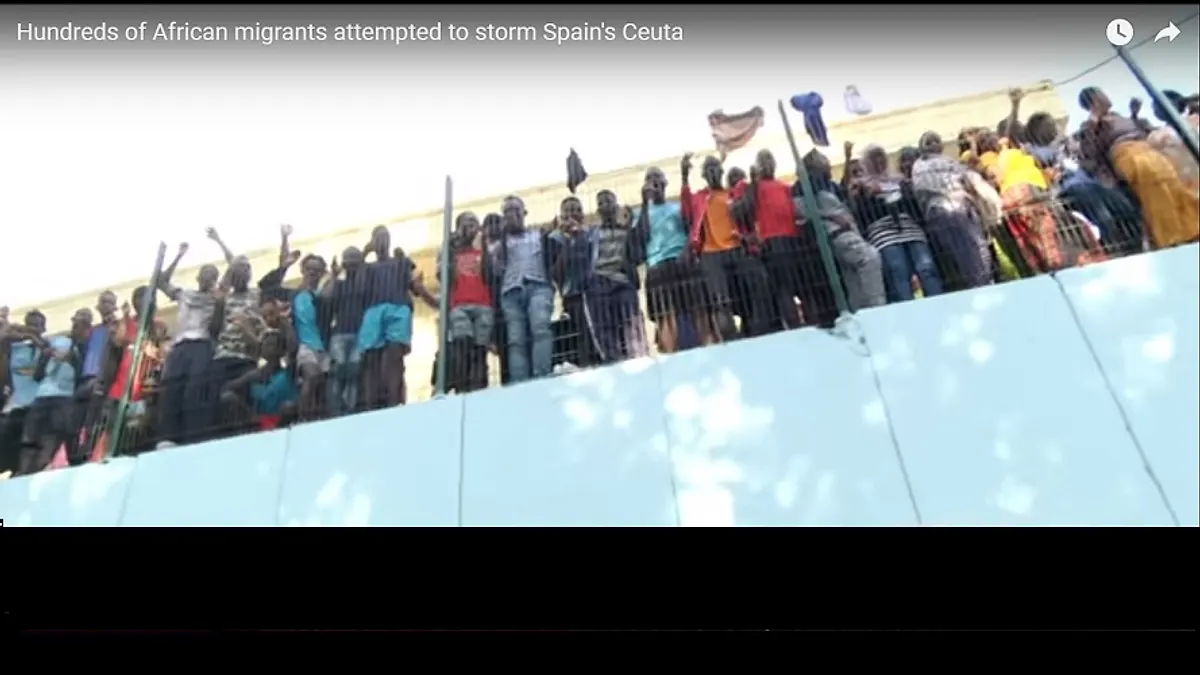 Hiszpanie tak jak Trump budują płot przed imigrantami
