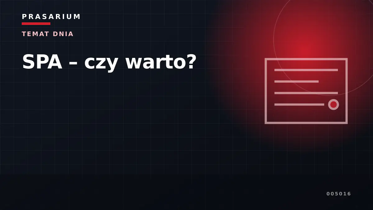 SPA – czy warto?