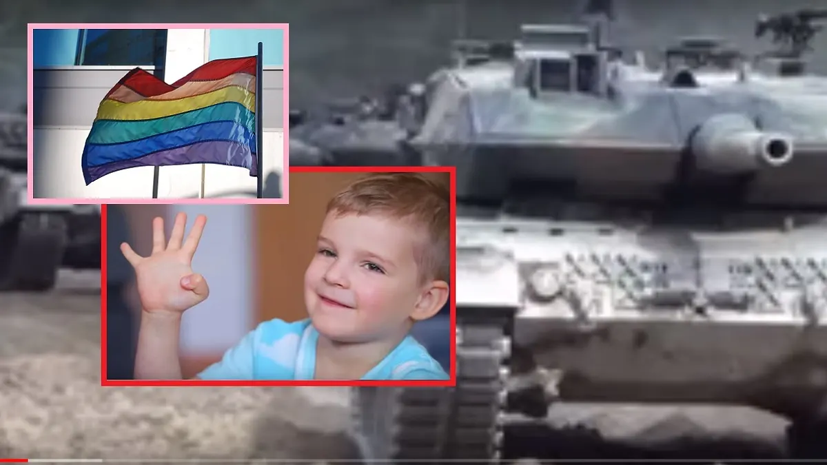 Sowieci przywiązywali dzieci do czołgów – dzisiaj robi to LGBT