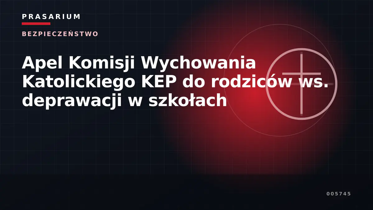 Apel Komisji Wychowania Katolickiego KEP do rodziców ws. deprawacji w szkołach