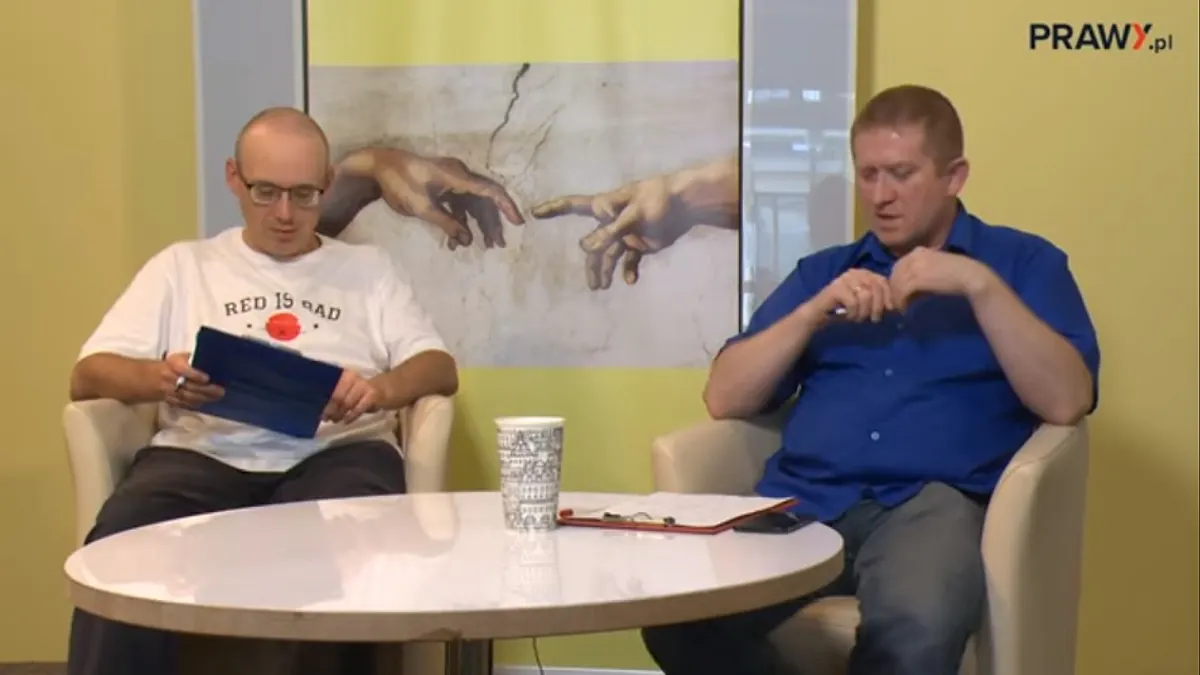 Wideo rozmowa o tragediach, aferach, spiskach, antypolonizmie, globalnym ociepleniu i wyborach