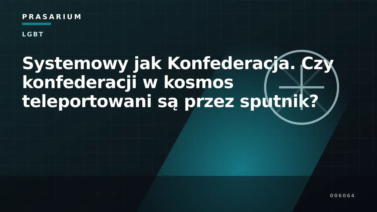 Systemowy jak Konfederacja. Czy konfederacji w kosmos teleportowani są przez sputnik?