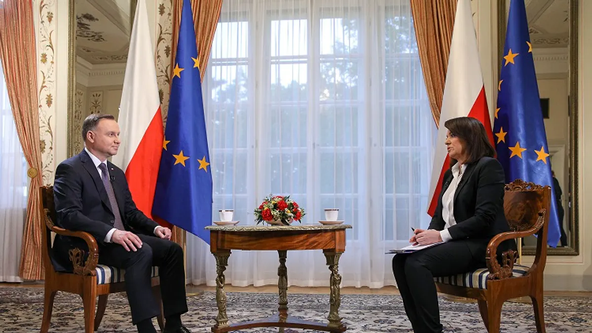 Prezydent ostro o aferze w ,,Trójce”: Osoby odpowiedzialne powinny zostać usunięte