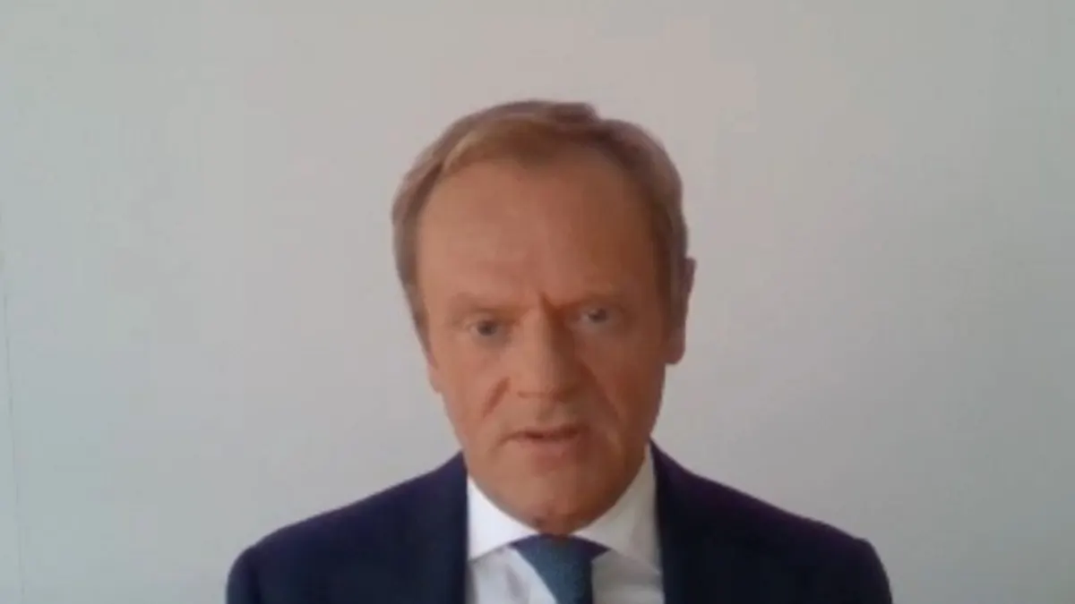 Tusk do Kaczyńskiego: „Nie strasz, nie strasz …”
