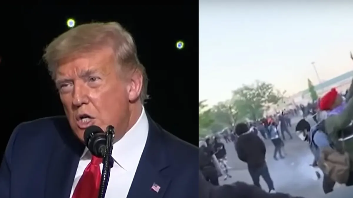 Prezydent Trump. Antifa dołączy do innych organizacji terrorystycznych, jak Greenpeace, Extinction Rebellion, stowarzyszenie Peta, Combat 18, National Action