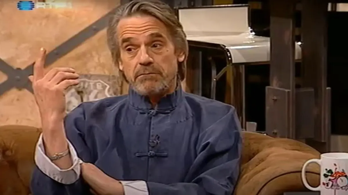 Jeremy Irons: Niemcy zadłużyły bardzo wielu ludzi. I ktoś musi temu powiedzieć „Dość!” [Wideo]