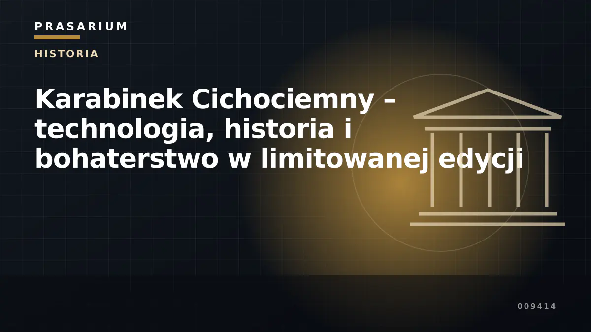 Karabinek Cichociemny – technologia, historia i bohaterstwo w limitowanej edycji