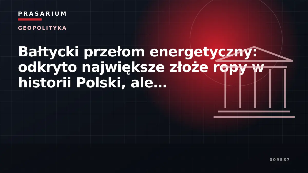 Bałtycki przełom energetyczny: odkryto największe złoże ropy w historii Polski, ale…