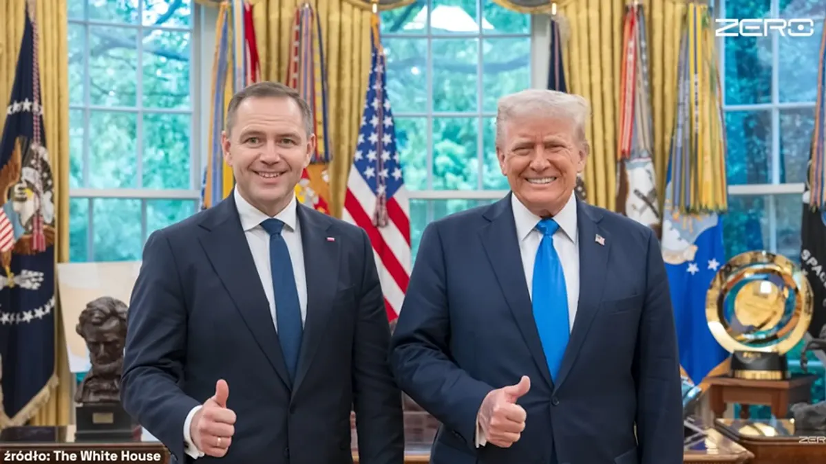 Trump o Nawrockim: „Wygrał, bo naprawdę kocha Polaków”