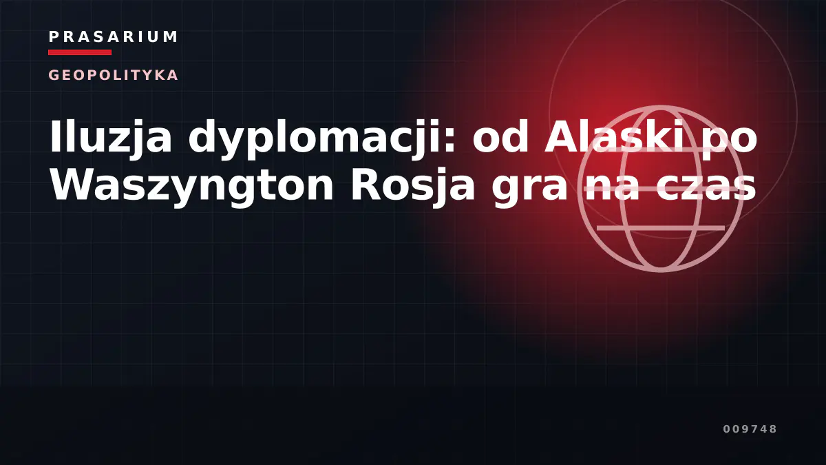 Iluzja dyplomacji: od Alaski po Waszyngton Rosja gra na czas