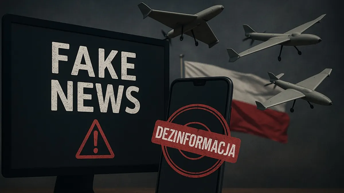 Drony, propaganda i chaos: jak Rosja atakuje Polską infosferę