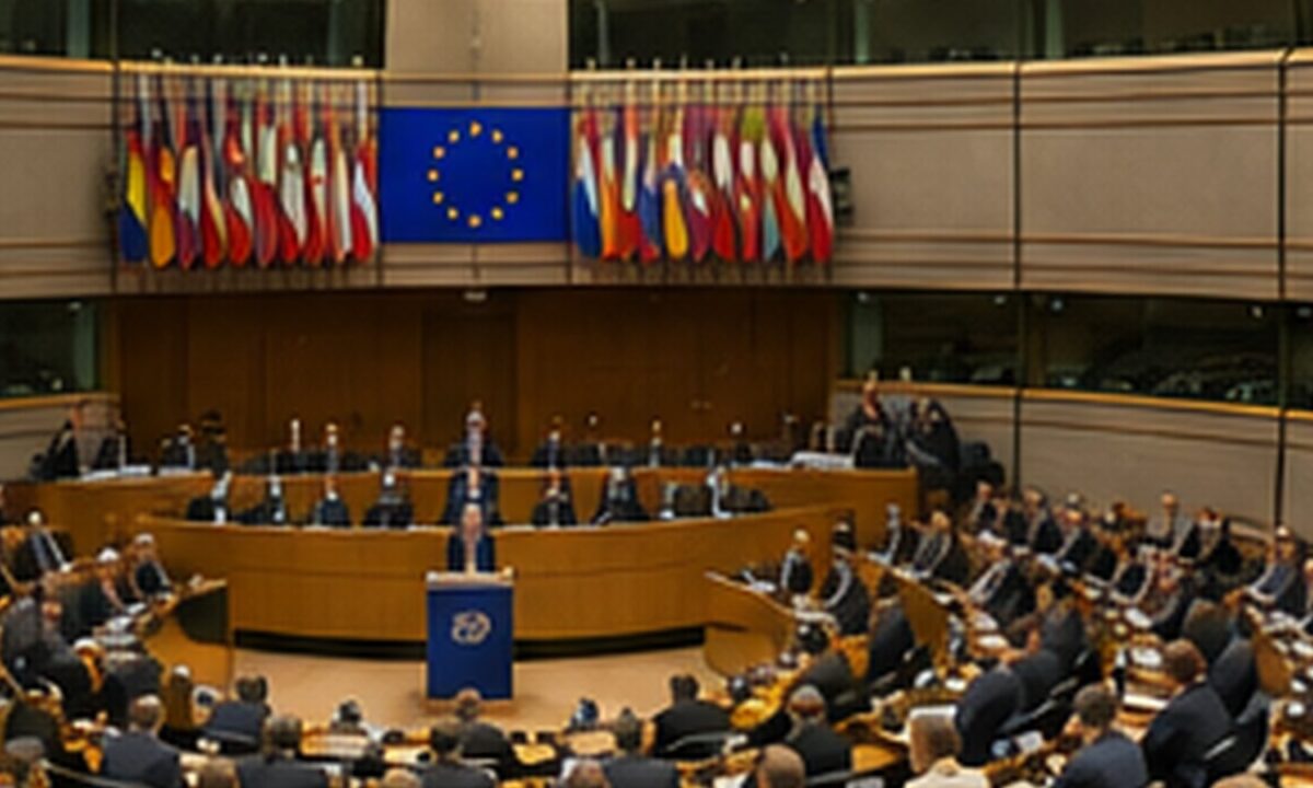 Instytucja Unii Europejskiej - ilustracja do programu SAFE