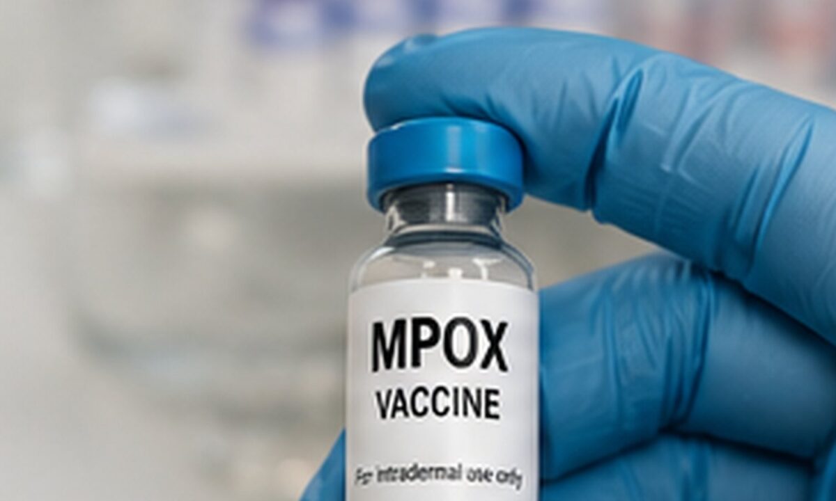 Szczepionka przeciw mpox - grafika ilustracyjna