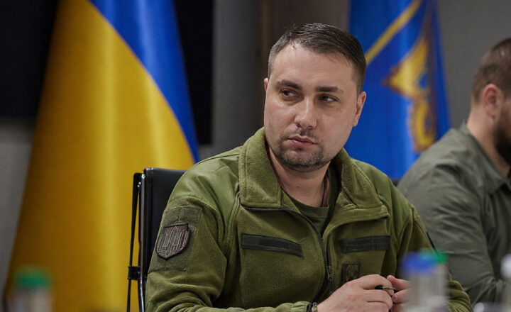 Kyryło Budanow podczas spotkania