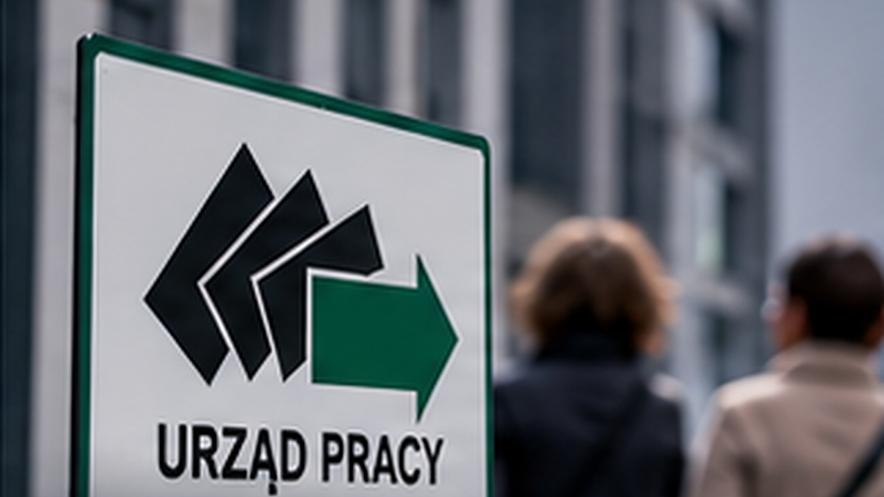 urząd pracy jako ilustracja sytuacji na rynku pracy