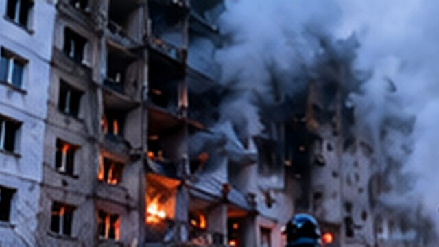 Rosyjskie rakiety znów uderzyły w Kijów. Są zabici i ranni