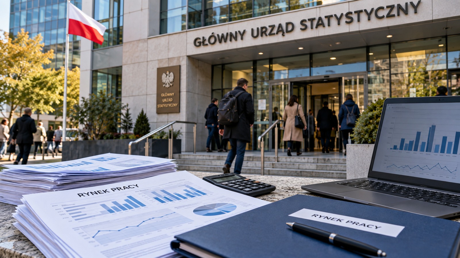 GUS: bezrobocie w sierpniu pozostaje niskie