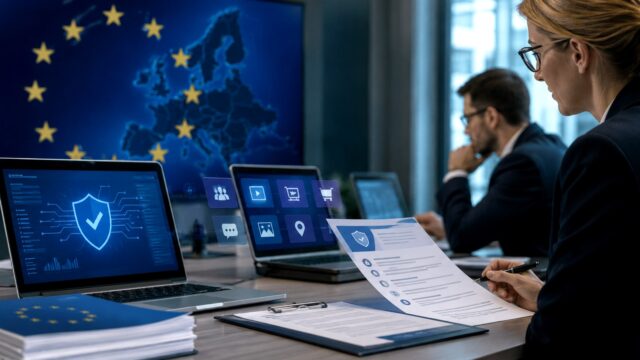 Zdjęcie ilustracyjne do artykułu: Cyfrowe regulacje wchodzą w nową fazę. Firmy szykują procedury i compliance