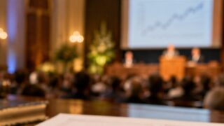 Uczestnicy konferencji w dużej sali