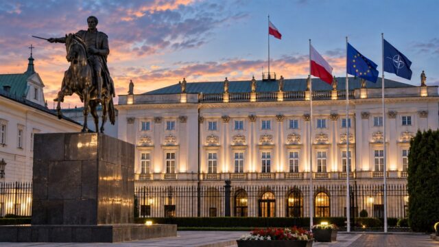 Pałac Prezydencki w Warszawie przy Krakowskim Przedmieściu