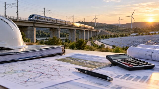 Planowanie inwestycji kolejowych i energetycznych przy dokumentacji projektowej